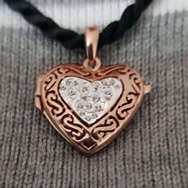 Picture of Pendant Locket Bronze Heart