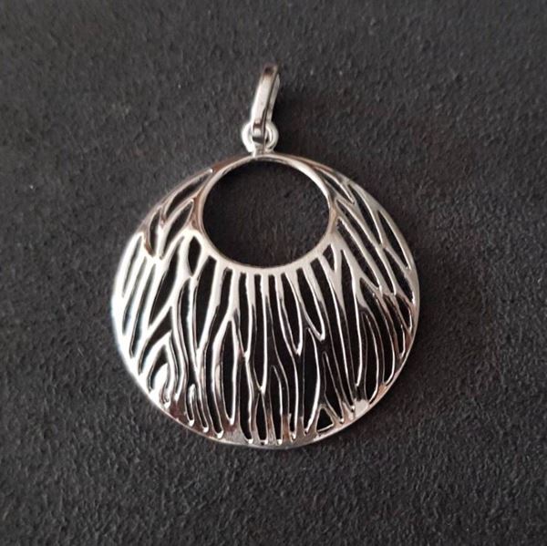 Picture of Pendant Silver Crescent