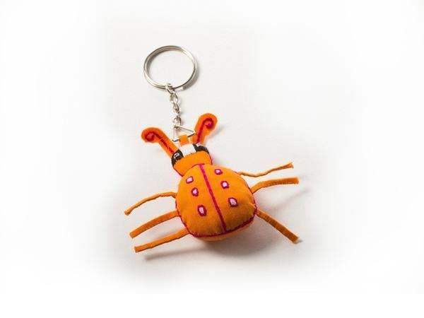 Picture of Lovely Ladybug Keyring