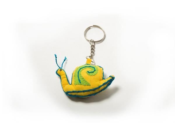 Picture of Speedy Snail Keyring