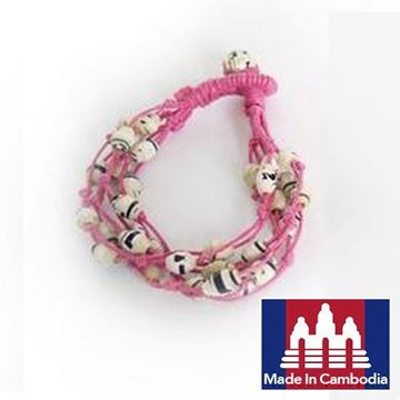 Picture of Cool Line Paper Bracelet (Pink)