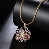 Picture of Crystal Flower Necklace