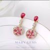 Picture of Mary Gems Ruby Earring