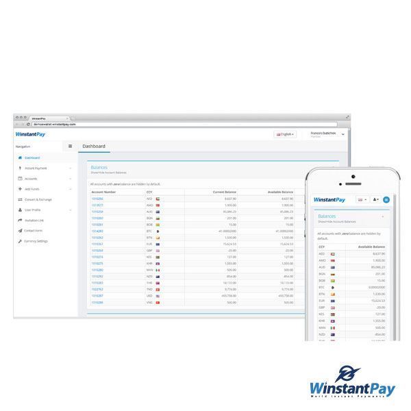 Picture of WinstantPay Merchant Wallet